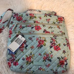 NWOT Vera Bradley Crossbody Blue Floral